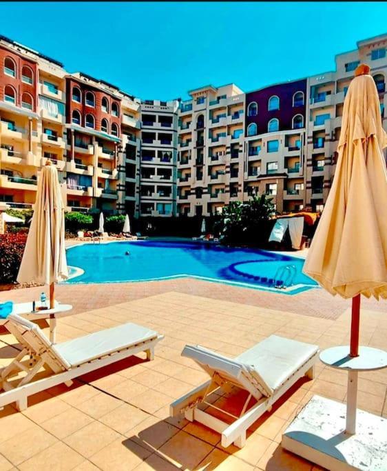Sunny Studio With 3 Swimming Pools Florenza Хургада Экстерьер фото